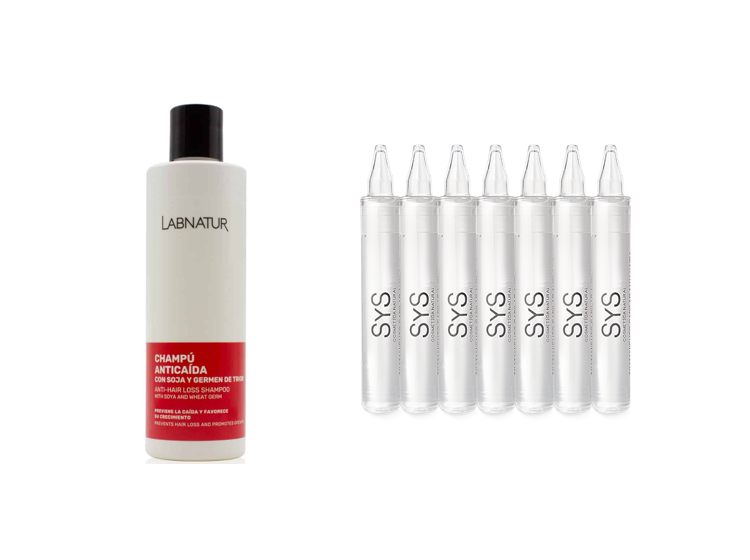 Šampon a 6 ampulí s pšeničnými klíčky 250 ml + 6 x 10 ml