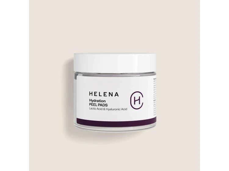 Hydratační peelingové tamponky Helena
